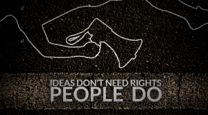 Ideas don't need rights - people do