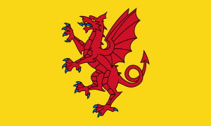 Flag of the historic county of Somerset